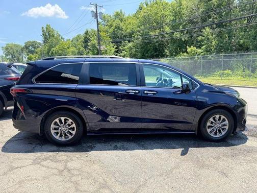 Blue 2021 Toyota Sienna XLE
