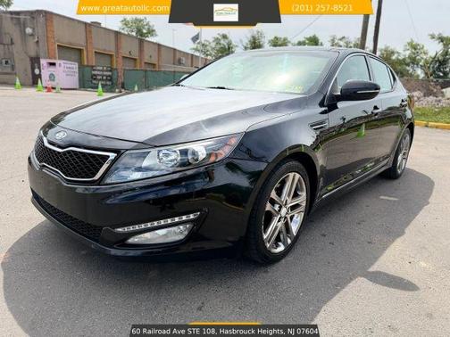 Black 2013 Kia Optima SX