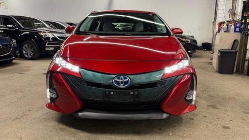 Red 2017 Toyota Prius Prime Advanced