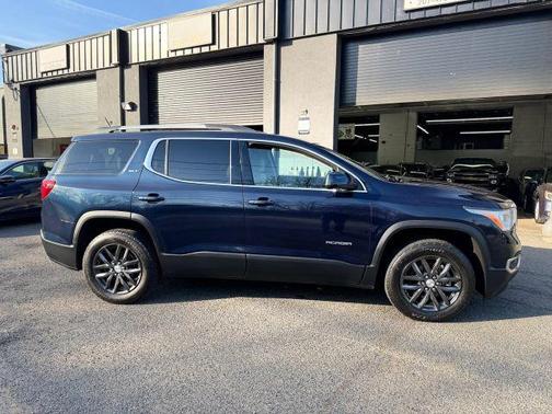 Blue 2017 GMC Acadia SLT-1
