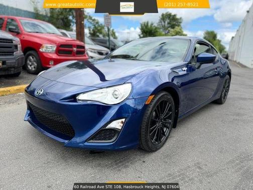 Blue 2013 Scion FR-S