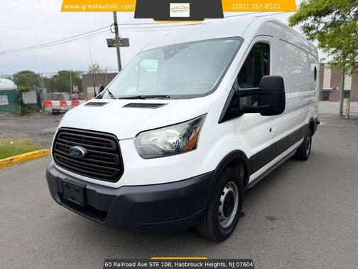 White 2017 Ford Transit-250 148 WB Medium Roof Cargo