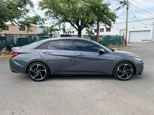 Gray 2023 Hyundai ELANTRA N Line