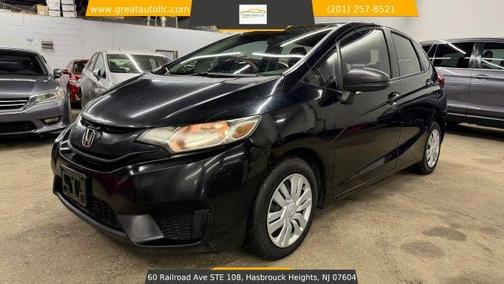 Black 2016 Honda Fit LX