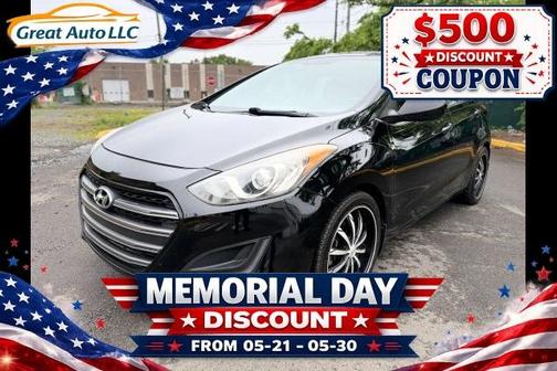 Black Noir Pearl 2016 Hyundai Elantra GT Base