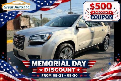 Silver 2017 GMC Acadia Limited Limited