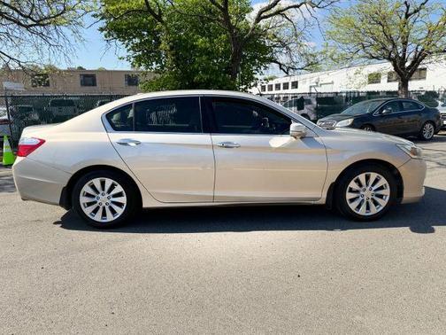 Tan 2014 Honda Accord EX-L