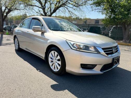 Tan 2014 Honda Accord EX-L
