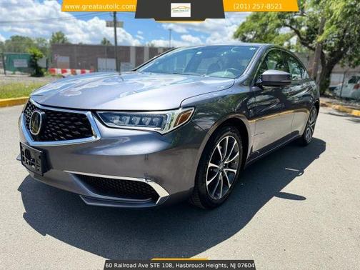Gray 2018 Acura TLX V6