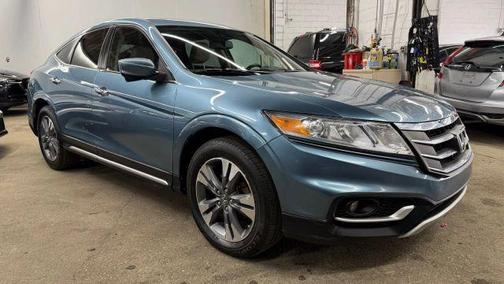 Blue 2013 Honda Crosstour EX-L