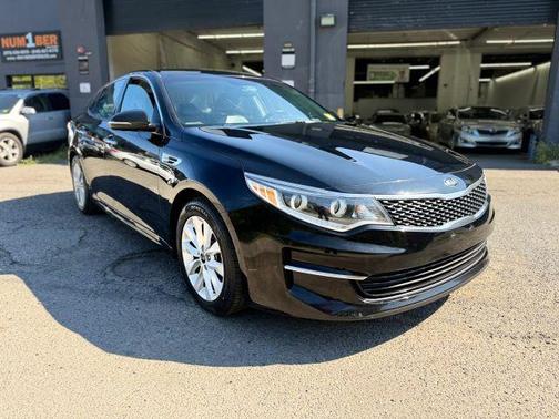 Black 2017 Kia Optima EX