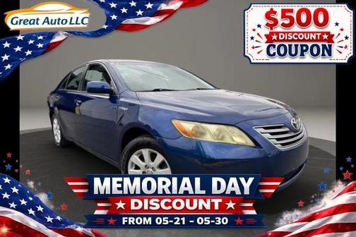 Blue 2008 Toyota Camry Hybrid