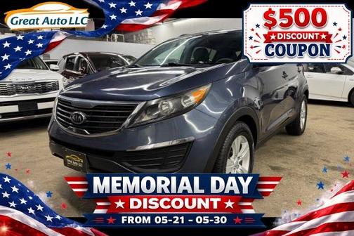 Blue 2012 Kia Sportage LX