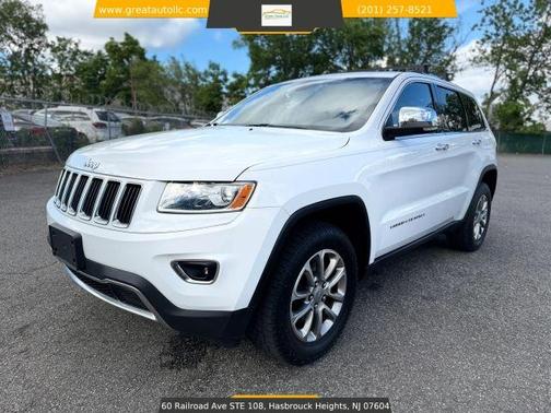 White 2015 Jeep Grand Cherokee Limited