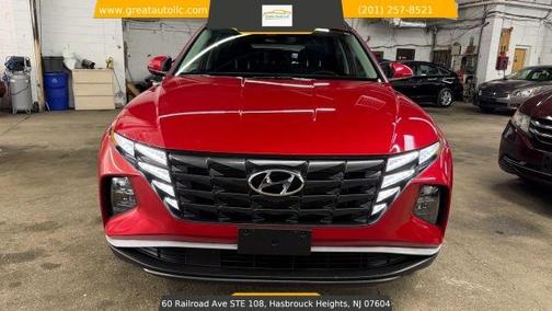 Red 2022 Hyundai TUCSON SEL