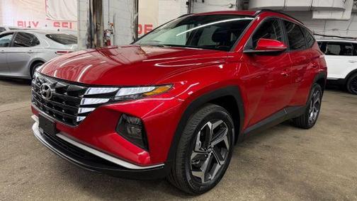 Red 2022 Hyundai TUCSON SEL