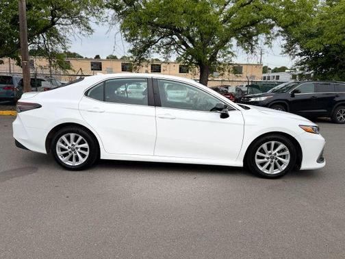 White 2022 Toyota Camry LE