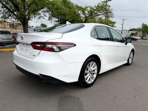 White 2022 Toyota Camry LE