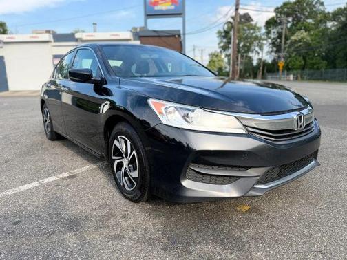 Black 2017 Honda Accord LX
