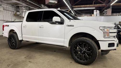 White 2018 Ford F-150 Lariat