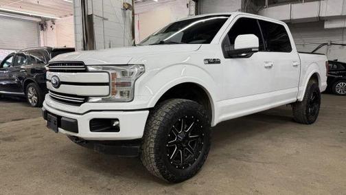 White 2018 Ford F-150 Lariat