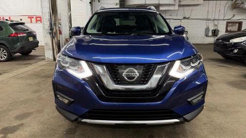 Blue 2017 Nissan Rogue SL