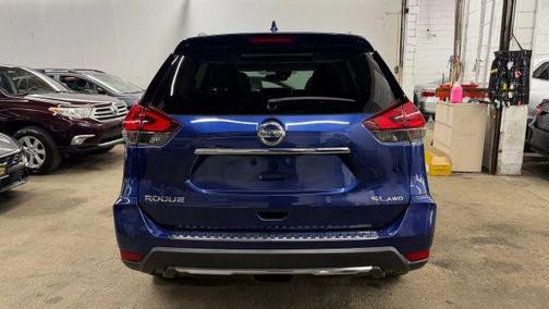 Blue 2017 Nissan Rogue SL