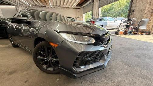 Gray 2021 Honda Civic EX