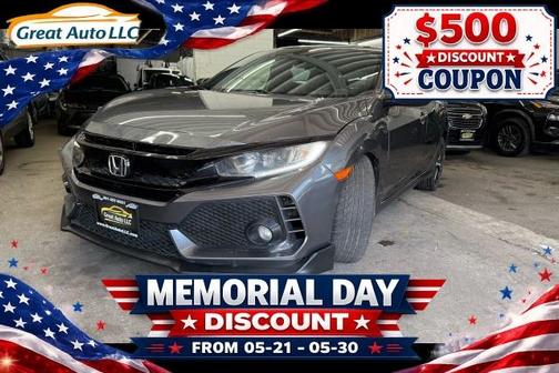Gray 2021 Honda Civic EX