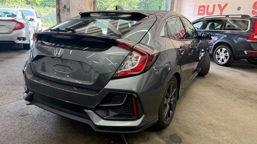 Gray 2021 Honda Civic EX