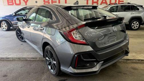 Gray 2021 Honda Civic EX