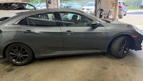 Gray 2021 Honda Civic EX