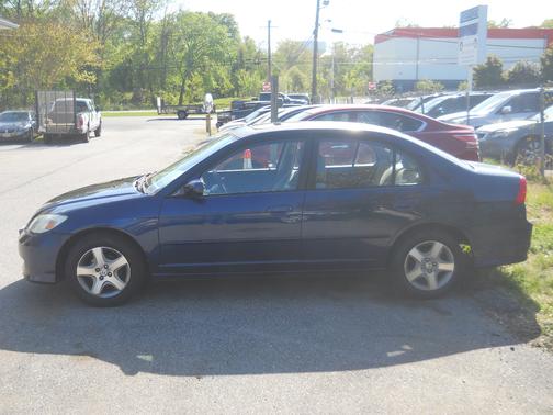 blue 2005 Honda Civic EX