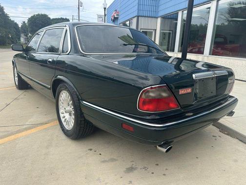 Green 1996 Jaguar XJ Vanden Plas