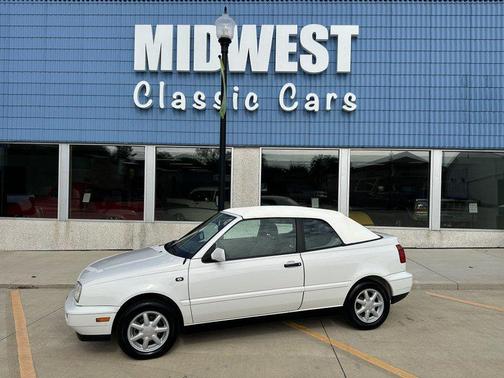 White 1996 Volkswagen Cabrio