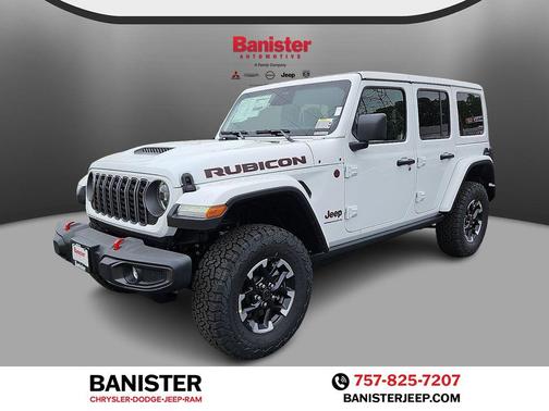Bright White Clearcoat 2026 Jeep Wrangler Rubicon