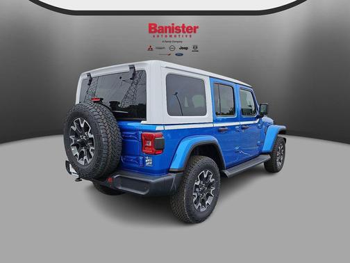 hydro blue pearlcoat 2026 Jeep Wrangler 4-Door Sahara 4x4