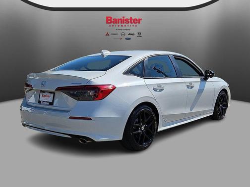 Platinum White Pearl 2024 Honda Civic Sport
