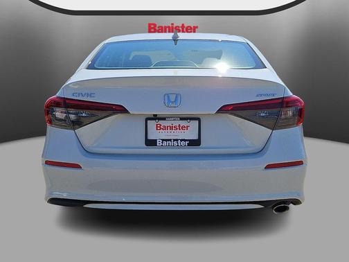 Platinum White Pearl 2024 Honda Civic Sport