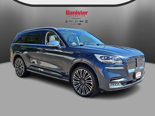 Flight Blue Clearcoat 2020 Lincoln Aviator Black Label AWD