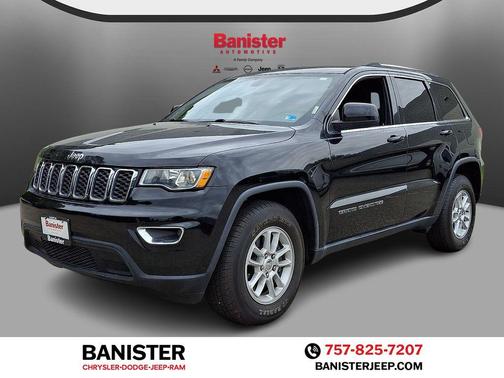 Diamond Black Crystal Pearlcoat 2018 Jeep Grand Cherokee Laredo E