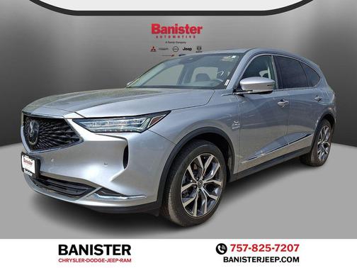 Lunar Silver Metallic 2023 Acura MDX Technology Package