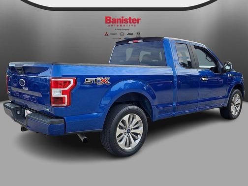 Lightning Blue 2018 Ford F-150 XL