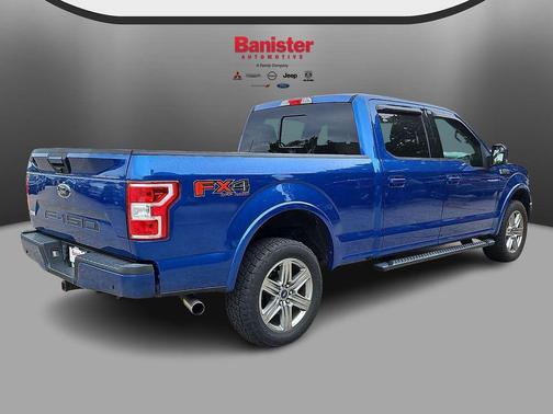 Lightning Blue 2018 Ford F-150 XLT