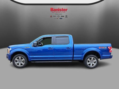 Lightning Blue 2018 Ford F-150 XLT