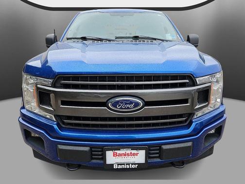 Lightning Blue 2018 Ford F-150 XLT