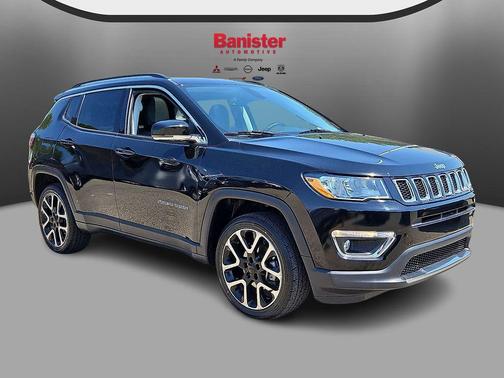 Diamond Black Crystal Pearlcoat 2020 Jeep Compass Limited