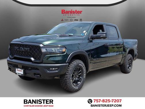 Serrano Green Metallic 2026 RAM 1500 Rebel
