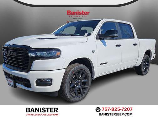 Ivory White Tri-Coat Pearlcoat 2026 RAM 1500 Laramie
