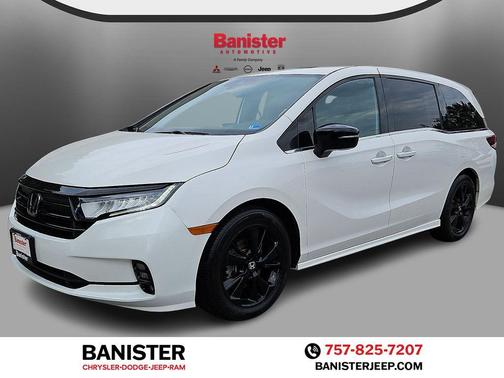 Platinum White Pearl 2023 Honda Odyssey Sport